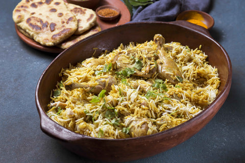 Hyderabadi Chicken Biryani - Jaisal Organic