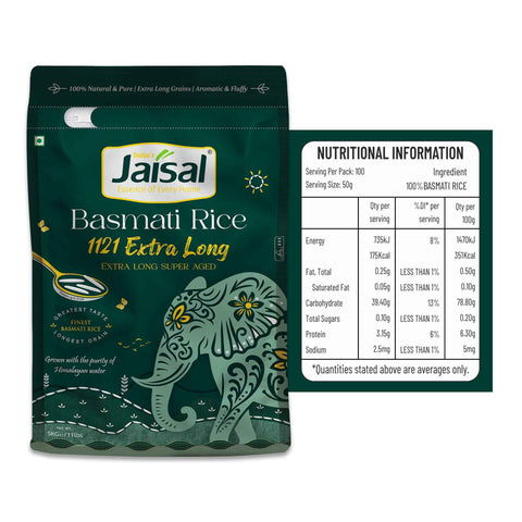 Jaisal Extra Long Rice - Jaisal Organic