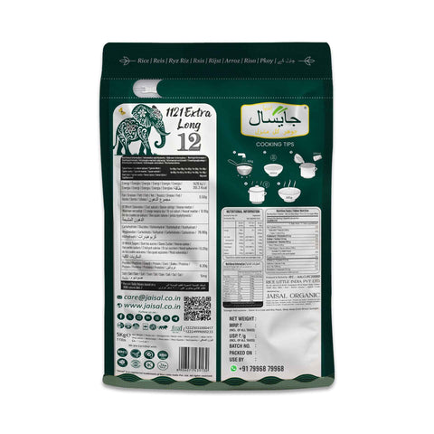 Jaisal Extra Long Rice - Jaisal Organic